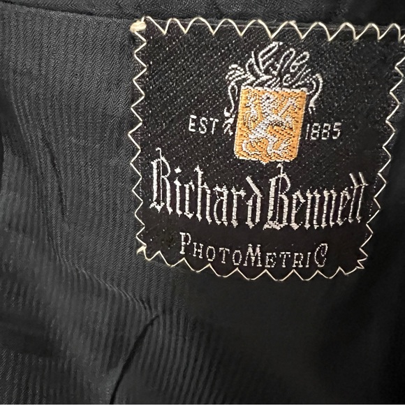 Tuxedo Jacket Vintage Richard Bennett - Picture 7 of 14